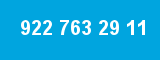 922 763 29 11